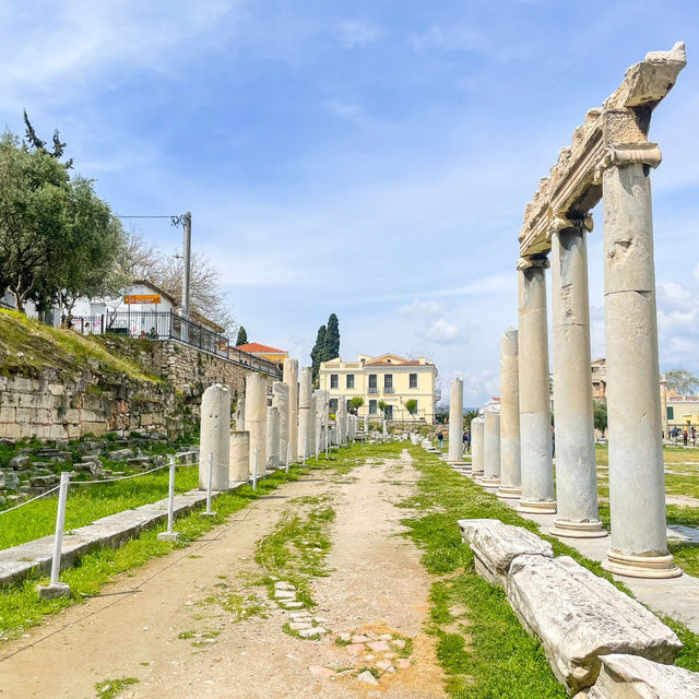 ชมเมืองโบราณ ancient agora of athens กรีซ