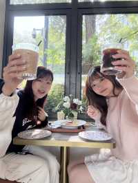 深圳探店☕️超靚韓式花系Coffee Shop🌸🌼