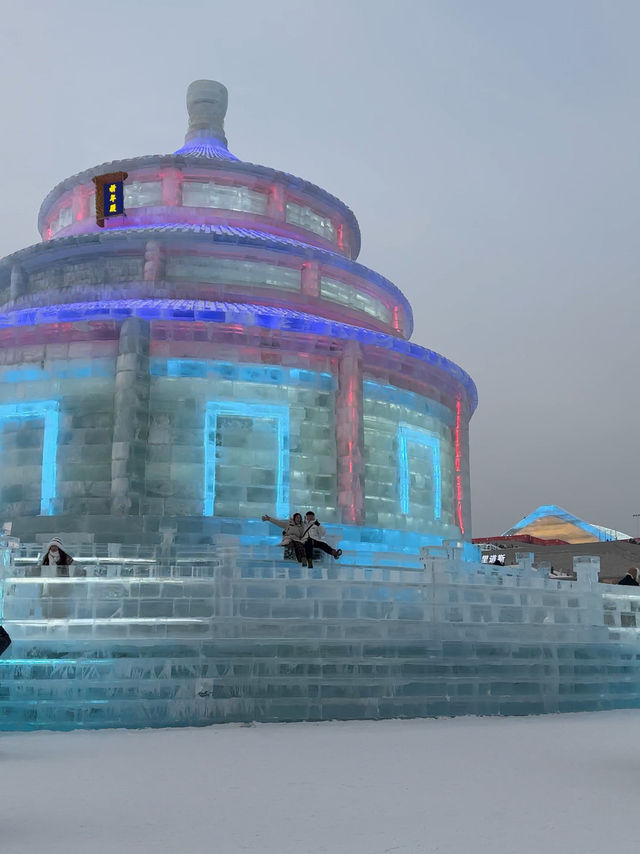 Smiles at Sub Zero temperatures, Only at Harbin Ice and Snow World!  