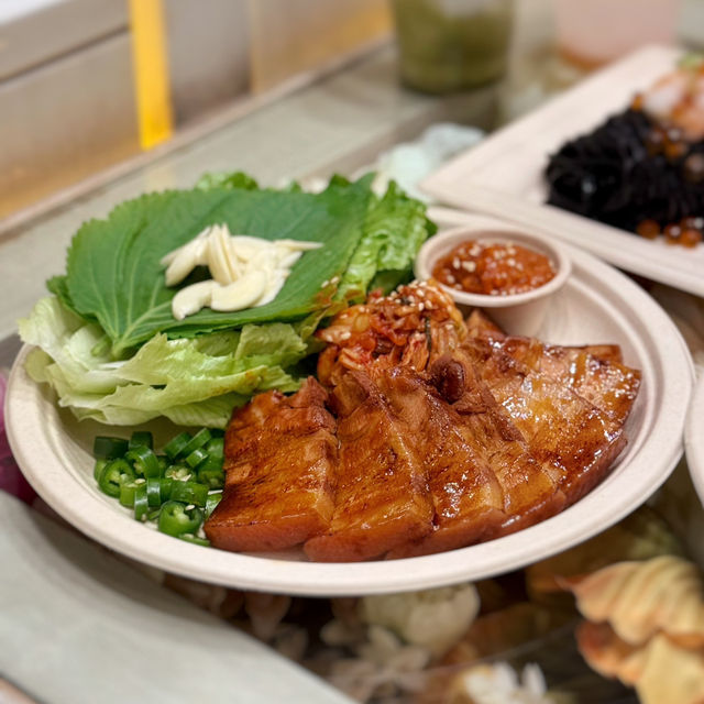 【少女心韓國餐 嫩滑蛋包飯盆栽甜品】