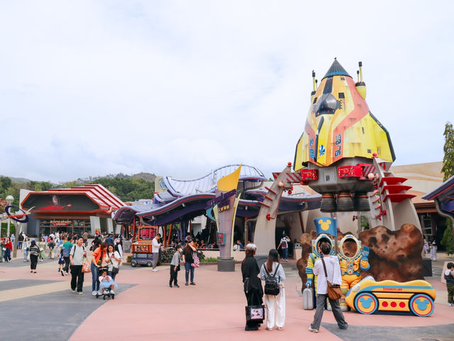 🚀✨ Tomorrowland Zone , HK Disneyland 🇭🇰