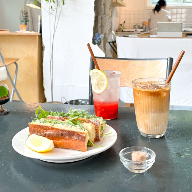 조용하고 아늑한 분위기의 광안리 카페 공원☕️🌿