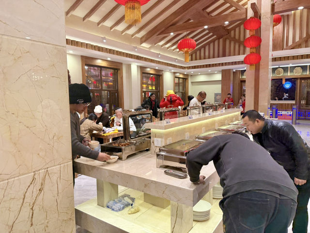 Experience a Traditional Chinese Buffet at China Snow Town