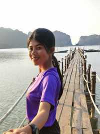 สะพานไม้อ่าวเตล็ด ขนอม