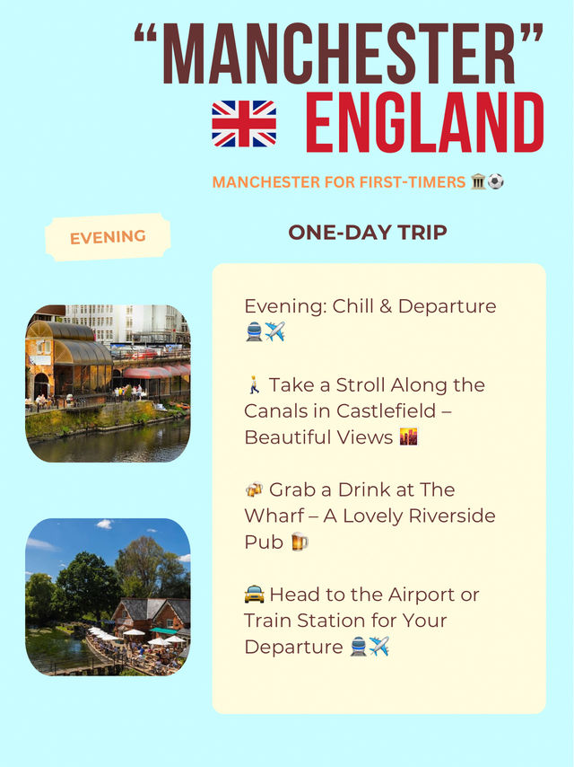 🛬 One-Day Manchester Itineraries 
