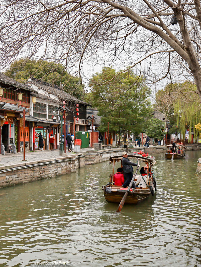 Zhujiajiao Ancient Town เมืองโบราณสุกคลาสสิค