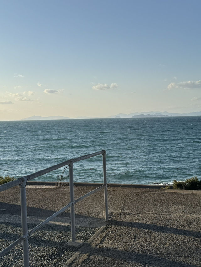 🌊 시모나다역 & 해변, 마쓰야마 근교의 낭만적인 풍경!