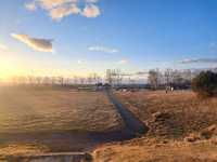 北海道旅遊🥳十勝之丘公園🔔音更花時計🕐欣賞日落風景🌅