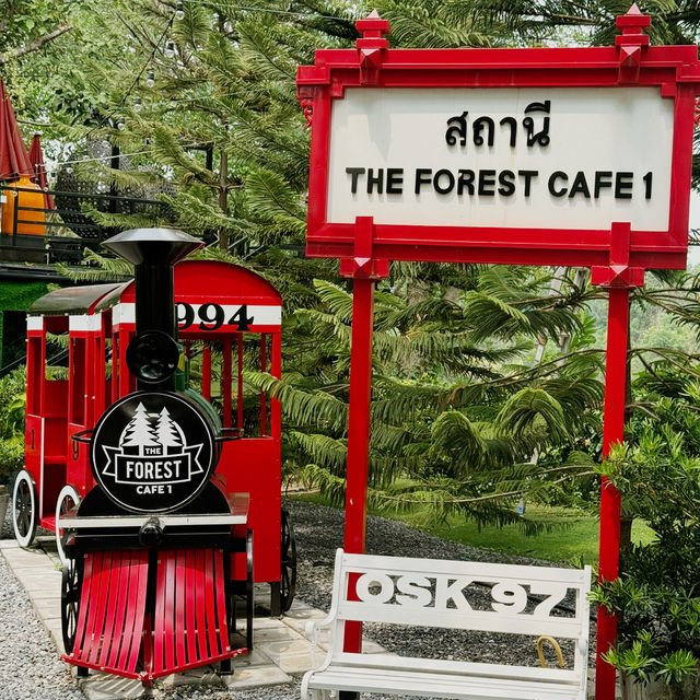 The Forest Cafe 1 คาเฟ่บรรยากาศร่มรื่น ปราจีนบุรี