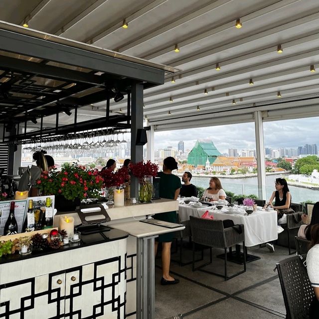 nice view and food