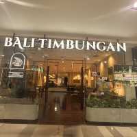 Balinese taste in Jakarta