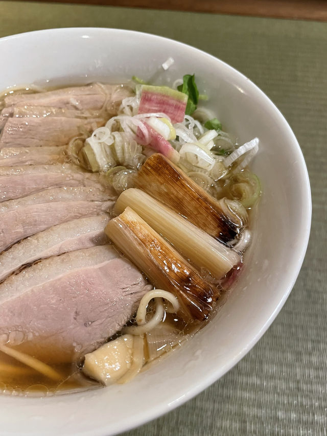 【巣鴨】鴨の旨味が主役！上品な絶品らーめん「鴨&葱」🍜