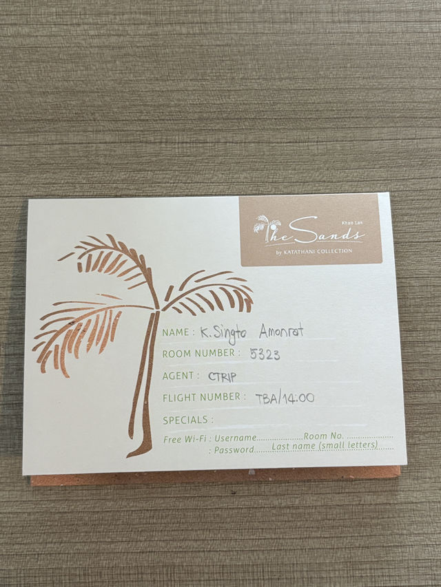 The Sand Khao Lak- เดอะแซนด์เขาหลัก 🏩