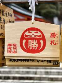 滿佈可愛達摩的勝尾寺