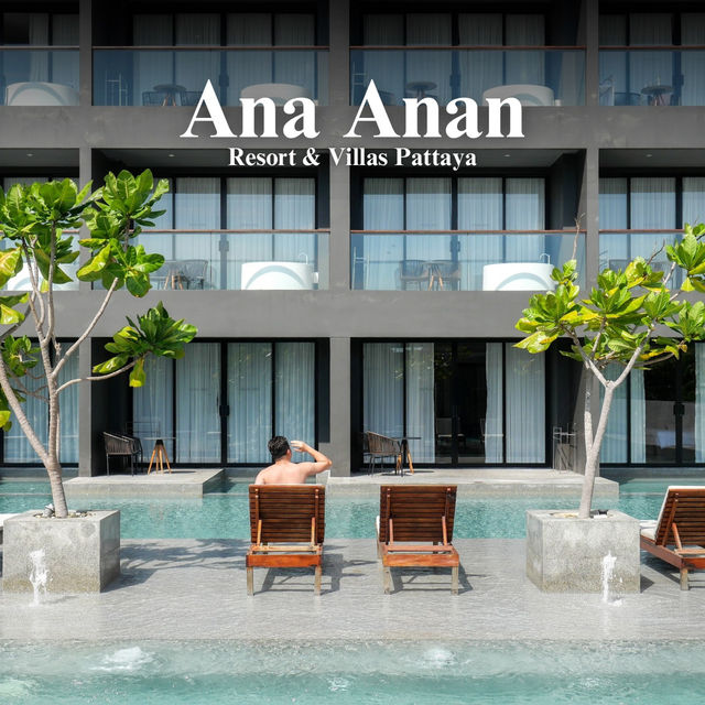 ที่พักสไตล์โมเดิร์นติดทะเลพัทยาริมหาดจอมเทียน