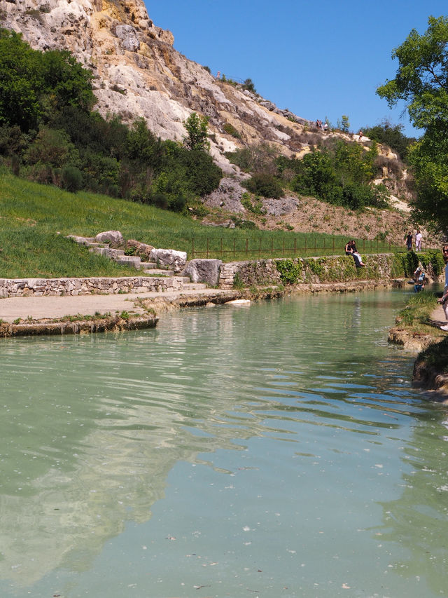 イタリア　トスカーナの小さな街　Bagno Vignoni