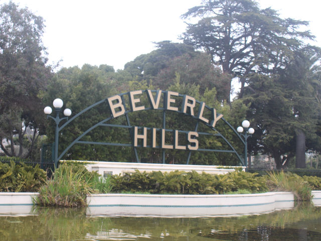 So excited to be here: Beverly Hills! 