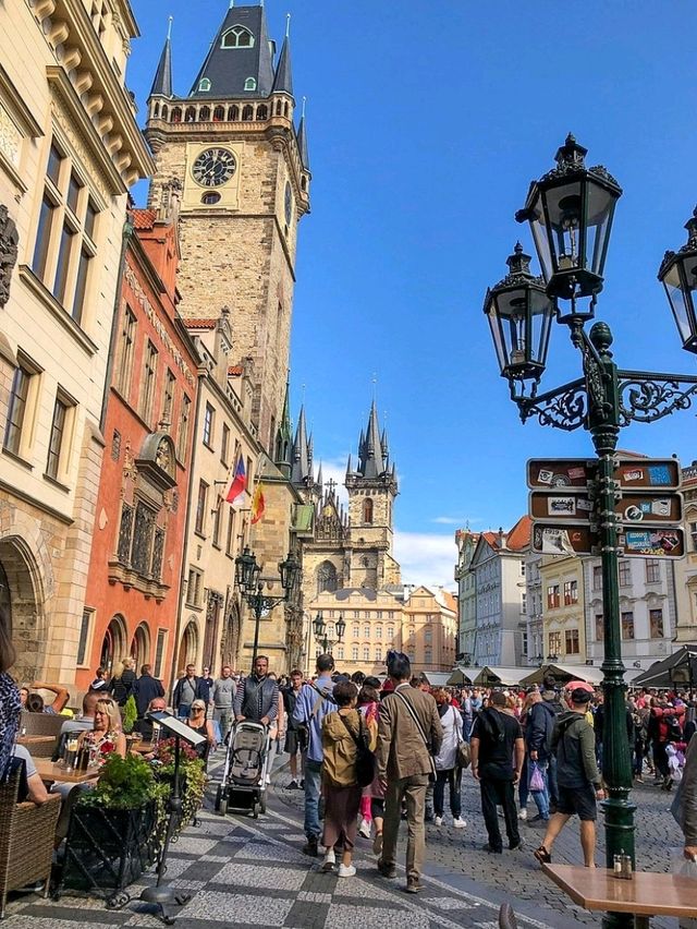 “Old Town Square: The Timeless Heartbeat of Prague”