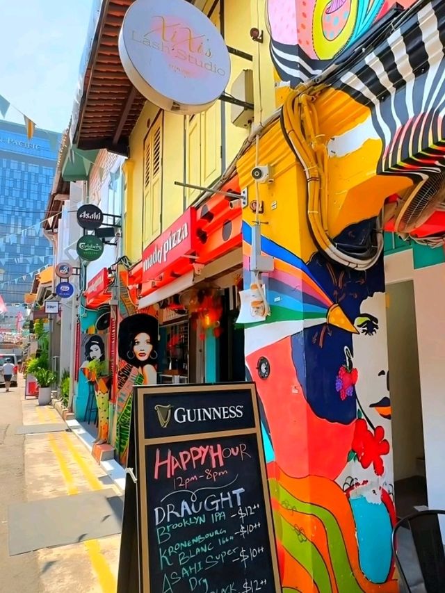 A Burst of Color: Exploring the Murals of Arab Street and Haji Lane in Singapore