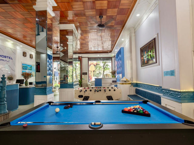 Group stayed at Hanoi Solo Hostel
