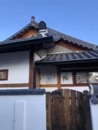 The morning at Jeonju Hanok Village