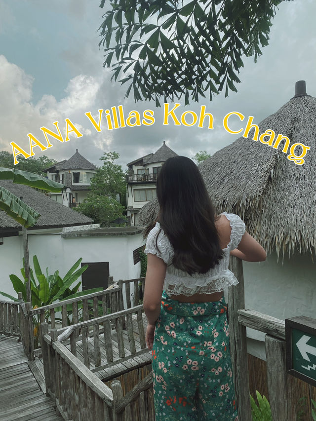 ที่พักสุดปัง AANA Villas เกาะช้าง ฤดูฝน🌧️ 