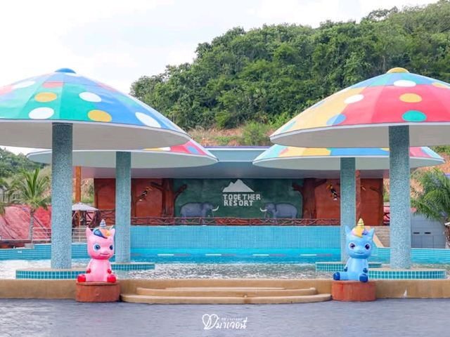 ที่พักพร้อมสวนน้ำแบบมันส์จุใจ ที่แก่งกระจาน