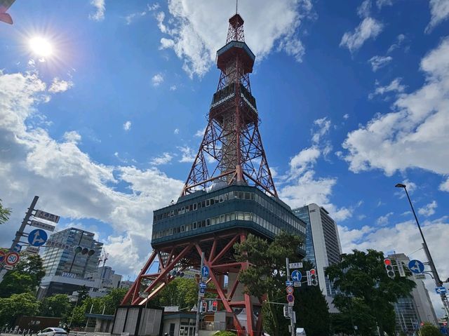 「北海道~札幌」市內剪映！在風和日麗的六月。