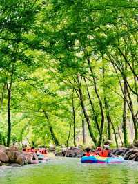 河南堯山大峽谷漂流遊玩攻略，適合夏天打卡遊玩