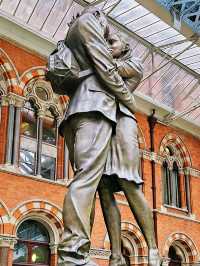 St. Pancras International Station🚅聖潘克拉斯站打卡點📸