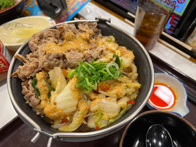 🍚 Comfort Food Done Right – Dinner at Sukiya Shinoda Aomori