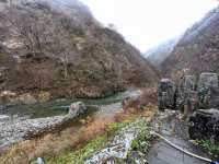 🌄 Enchanting Depths – Kiyotsu Gorge (Tunnel of Light)