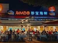 A scumptious dinner at Jumbo Seafood, East Coast