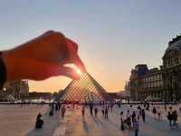 Pyramids and Palaces: Louvre Strolls in Style