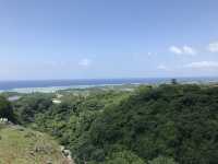 沖繩自由行（史跡 今歸仁城）海岸線可看到戰機飛過