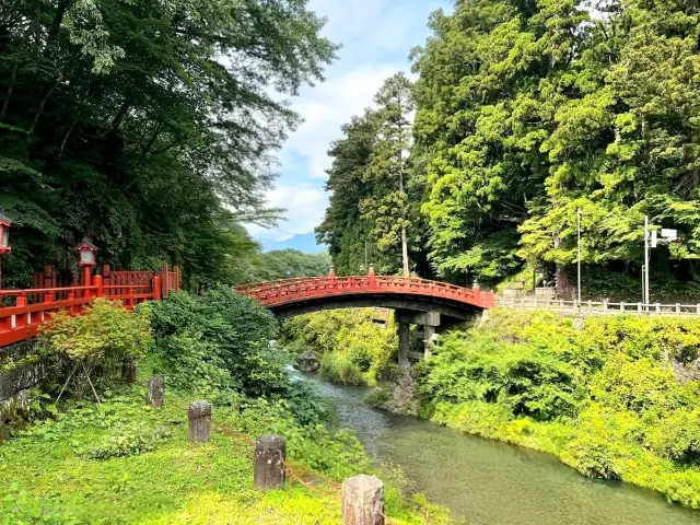 日光神橋的寧靜一刻