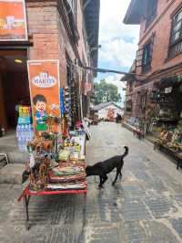 Monkey Temple, The Giant Dome famous stupa in Kathmandu