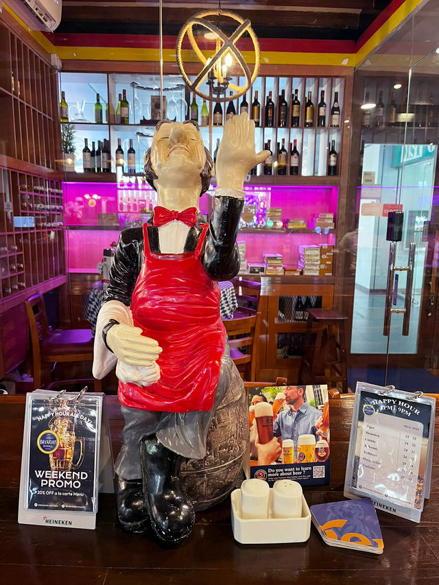 “Bavarian Bierhaus: Laid-Back Haven for Authentic German Flavors”