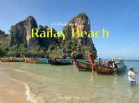 🌴 รีวิวอ่าวไร่เลย์ กระบี่ 2025 | หาดสวย น้ำใส