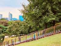 Seoul Olympic Park: Where 1988 Glory Meets Peaceful Solitude – A Solo Traveler’s Oasis"** 🏅🌳