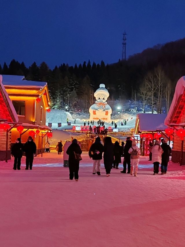 Snow Town Nights: A Luminous Winter Fairytale