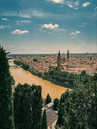 Verona from Above Feels Like a Movie Set