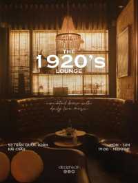 evokes the spirit of the Roaring Twenties