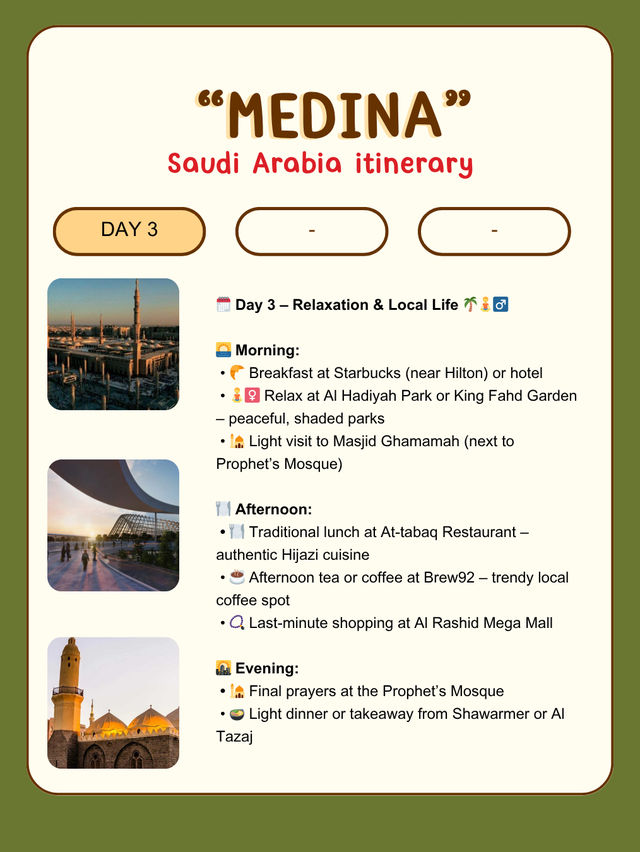 Go together -Medina Trip! 🇸🇦