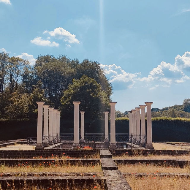 Echoes of an Empire: A Solo Trip to the Roman Villa of Echternach 🏛️
