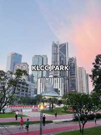 KLCC Park: Scenic Urban Escape with Iconic Twin Tower Views