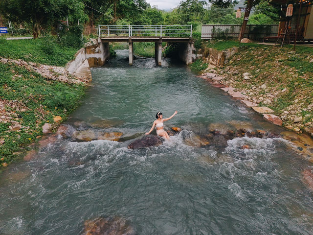 สระบุรีมีที่พักติดริมลำธารแบบนี้ด้วย...เลิศมาก!!!