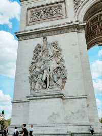 The Majestic Arc de Triomphe in Paris