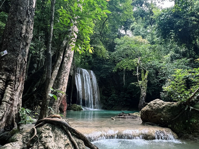 รีวิวน้ำตกเอราวัณ (Erawan 
