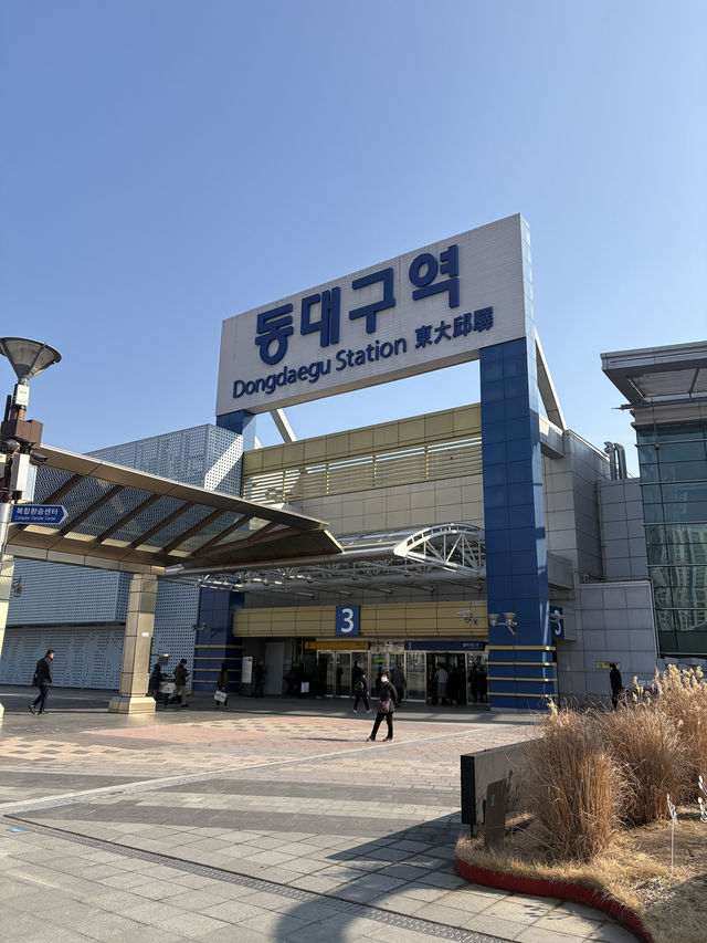 ARMYによる釜山→大邱へ日帰り旅🧳